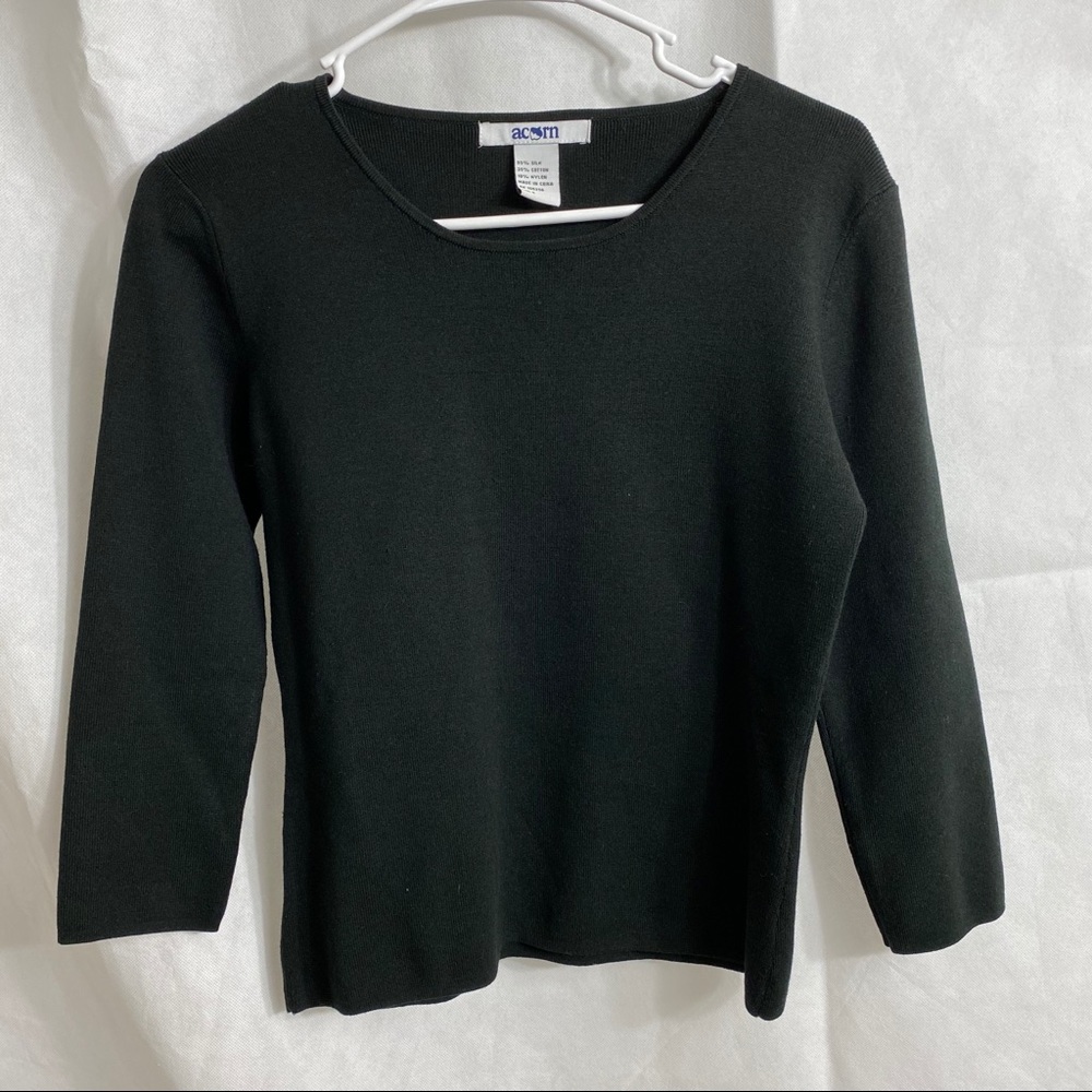 Acorn | Black Sweater